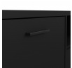 TV komoda  MABELA 403, Černý mat