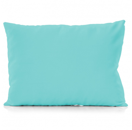 Bavlněný povlak na relaxační polštář tyrkysový 55x180