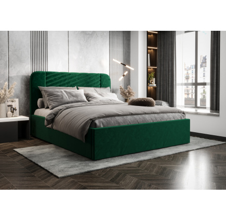 Postel VENEZIA s úložným prostorem - 160 cm x 200 cm, Kovová na plynových zvedácích Postel VENEZIA s úložným prostorem - 160 cm x 200 cm, Kovová na plynových zvedácích