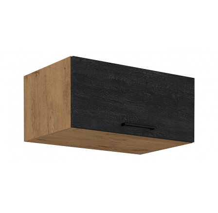 Kuchyňská skříňka Vega 80 NAGU 36 1F dub lancelot/dark wood