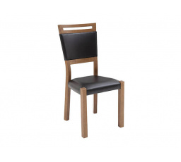 Jídelní židle GENT/2, dub stirling TX100/Sahara 16 black