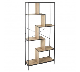 Regál Rack L černý