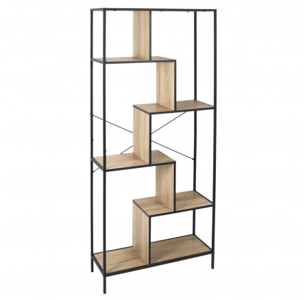 Regál Rack L černý