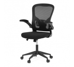 Kancelářská židle, houpací mechanismus, černá, KA-V317 BK