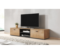 Tv komoda SOHO1 80, dub lefkas / černá