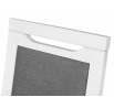 Židle JULIA bílá/sawana 91 grey (TX098/M3229G)