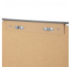 Zrcadlo ELORA stojící obdélníkové černé Š = 50 cm V = 140 cm 872025