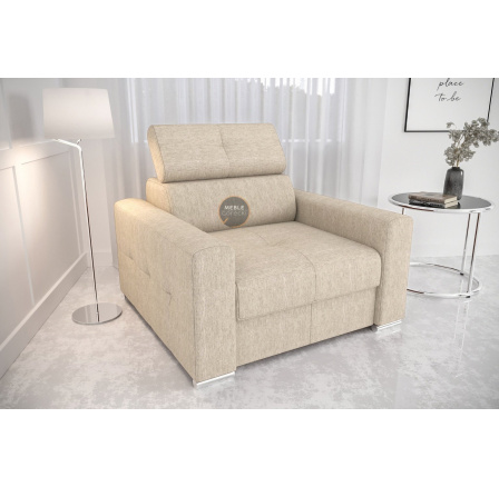 Křeslo MARGO 110 cm - béžová Křeslo MARGO 110 cm - béžová