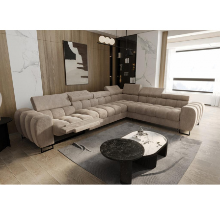 Rohová sedací souprava ASPEN MAX , relax průměr 30x260 cm - volitelný odstín- pravá Rohová sedací souprava ASPEN MAX , relax průměr 30x260 cm - volitelný odstín- pravá
