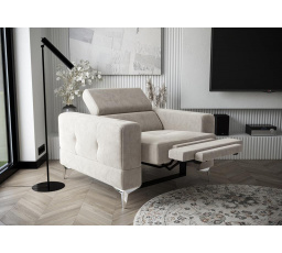 Křeslo TOSCANIA , relax - béžová