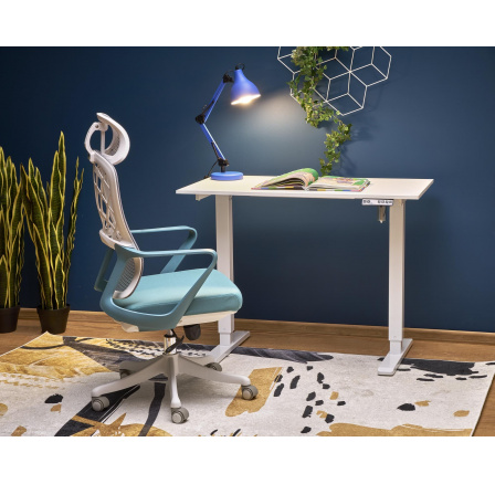 Psací stůl B53, bílý