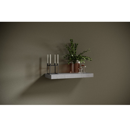 Závěsná police ANDREA 60x26 Beton