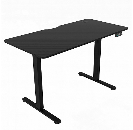 Ergonomický stůl s plynulou regulací výšky 120x60cm, melamin, carbon, LT-H2210 BK Ergonomický stůl s plynulou regulací výšky 120x60cm, melamin, carbon, LT-H2210 BK