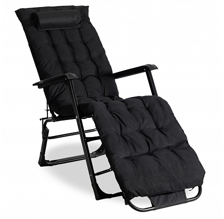 Zahradní křeslo EDISON Černé