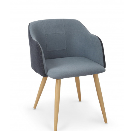 Jídelní židle K288 modrá/granát