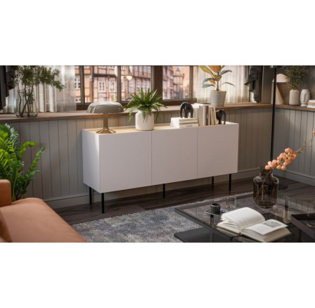 FELLINI komoda 150 kašmír/kašmír (1 ks)=2 str. ) FELLINI komoda 150 kašmír/kašmír (1 ks)=2 str. )