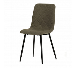 Jídelní židle, hnědá, látka, CT-283 BR2