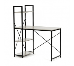 Pracovní stůl 100x48cm, mdf, bělený dub, GD-512 WT