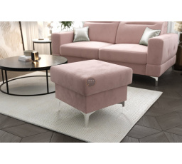 Taburet s úložným prostorem MALIBU 55x55  cm - Odtíny Růžové