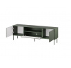 Tv komoda TRESSE 180 EF, zelená 