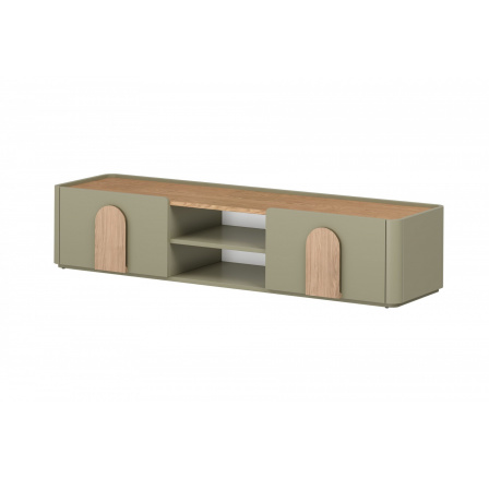 AMILIO RTV 170 1K1SZ - eukalyptus / dub baltic dune / úchyty dub přírodní