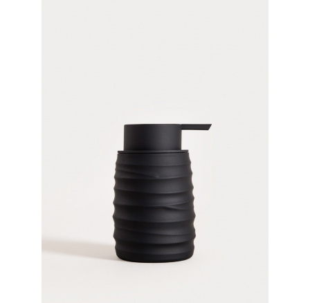 Dávkovač TORUS embosovaný černý 8.2x8.2x17 cm 733581