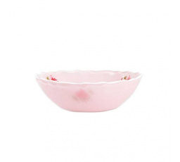 PINK MILKY miska s bílým okrajem 14 cm 731716