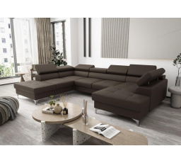 Rohová sedací souprava TOSCANIA MAX II 170x350x220 přírodní kůže - levá, přírodní kůže - volitelná barva
