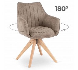 Otočná židle LEMON Béžová