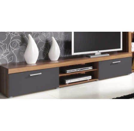 TV stolek Samba R8 svestka/grafit