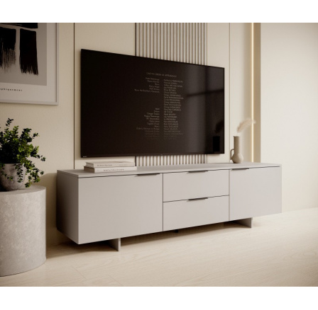 Tv komoda ALMA RTV 2D2S, Béžová 