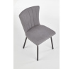 Jídelní židle K380, popelavě šedá