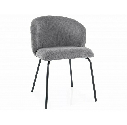 Jídelní židle KEVIN VARDO, Šedá 11/Černá
