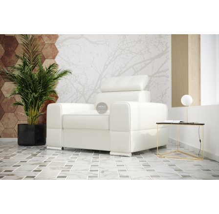 Křeslo ROYAL 114 cm - žlutá