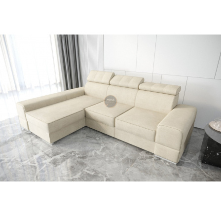 Rohová sedací souprava ROYAL 295×185 - levá, béžová Rohová sedací souprava ROYAL 295×185 - levá, béžová