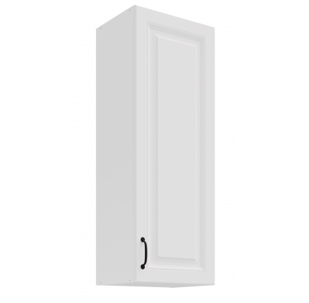 Horní skřínka STILO - 40 G-108 1F, Bílá/Bílá