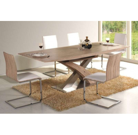 RAUL jídelní stůl dub sonoma 160(220)x90 (S) (K150-Z)