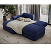 Ripeli Corner Sofa Bed with Storage, Dark Blue Velvet, Left-Hand Facing Modullo 40 180x128 Left 1