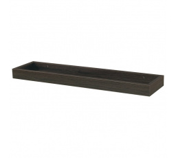 Polička, mdf, hnědá, P-011 WAL