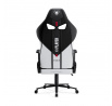 Textilní herní křeslo Player 2.0 Normální velikost, černo-bílé