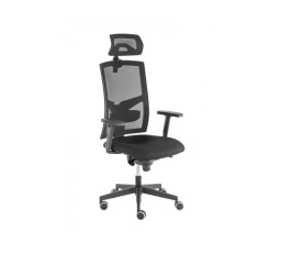 Křeslo kancelářské GAME ŠÉF s 3D podhlavníkem a područkami