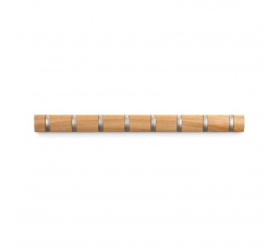 Věšák, 8 háčků, dřevo, FLIP