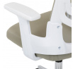 Kancelářská židle, houpací mechanismus, béžová síťovina, KA-K2031 BGE