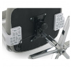 Kancelářská židle, houpací mechanismus, šedá, KA-K2031 GREY