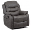 Polohovací křeslo, šedá, látka vintage, TV-4086 GREY