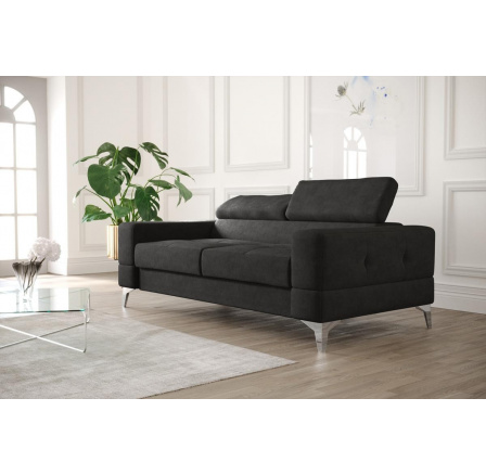 Sofa TOSCANIA II 180 cm - černá Sofa TOSCANIA II 180 cm - černá