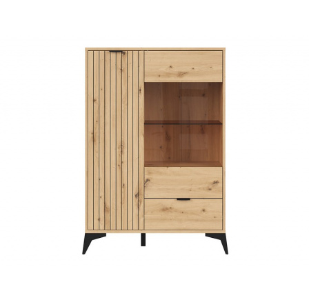 Regál LAMEA REG1D1W1S, dub artisan Regál LAMEA REG1D1W1S, dub artisan