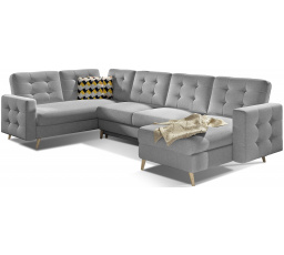 Sedací souprava ve tvaru U ASGARD, Sawana 21 / Zigzag 53 univerzální 