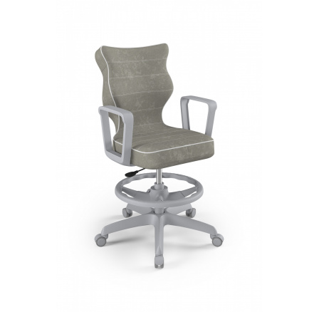Kancelářské křeslo NORM, šedá Visto 03 velikost 5 WK+P