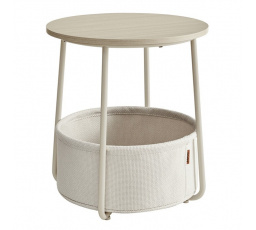 Odkládací stolek 45x45x50cm, mdf, kašmír, AKF-E1023 CRM